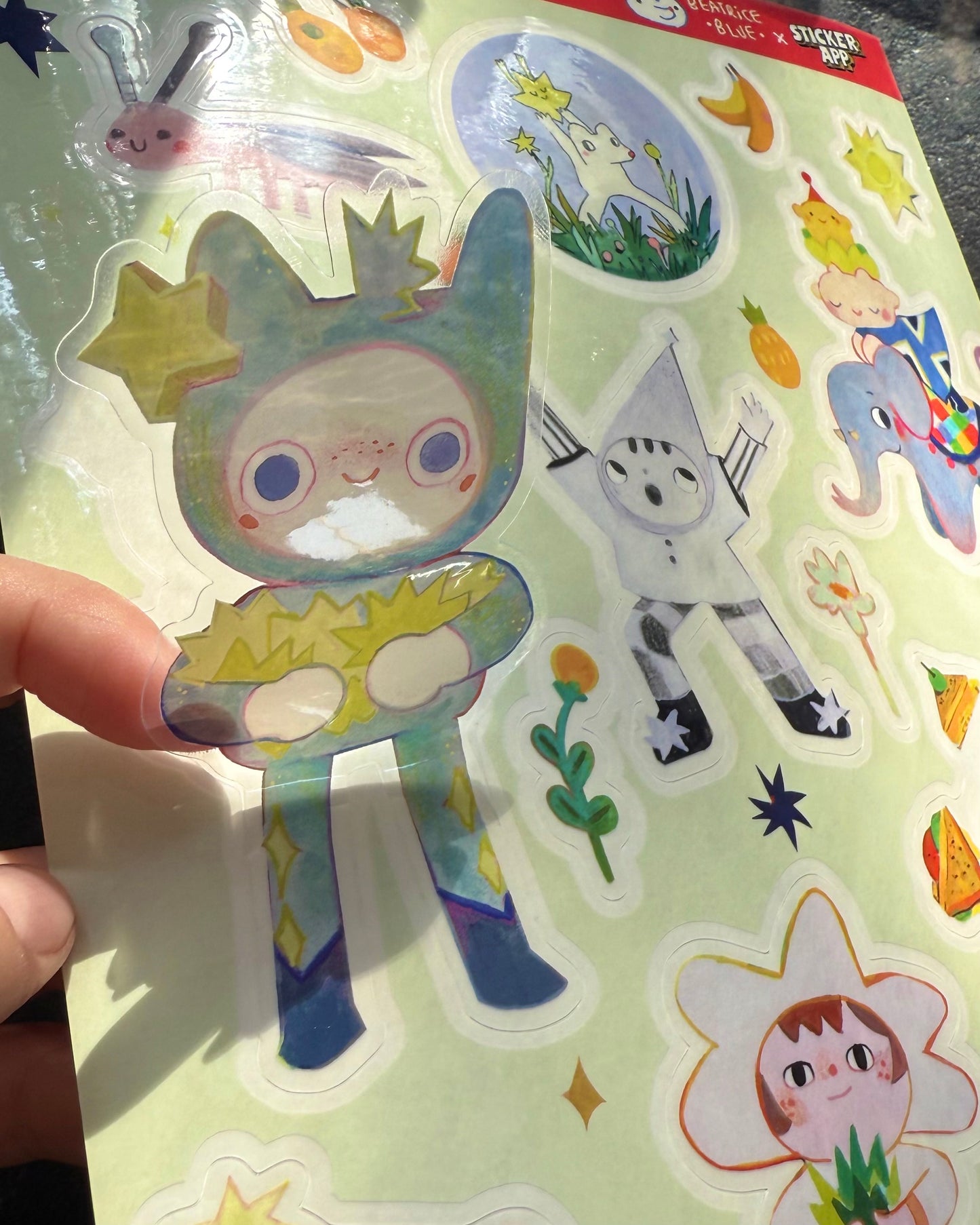 JUICE - Giant Sticker sheet!