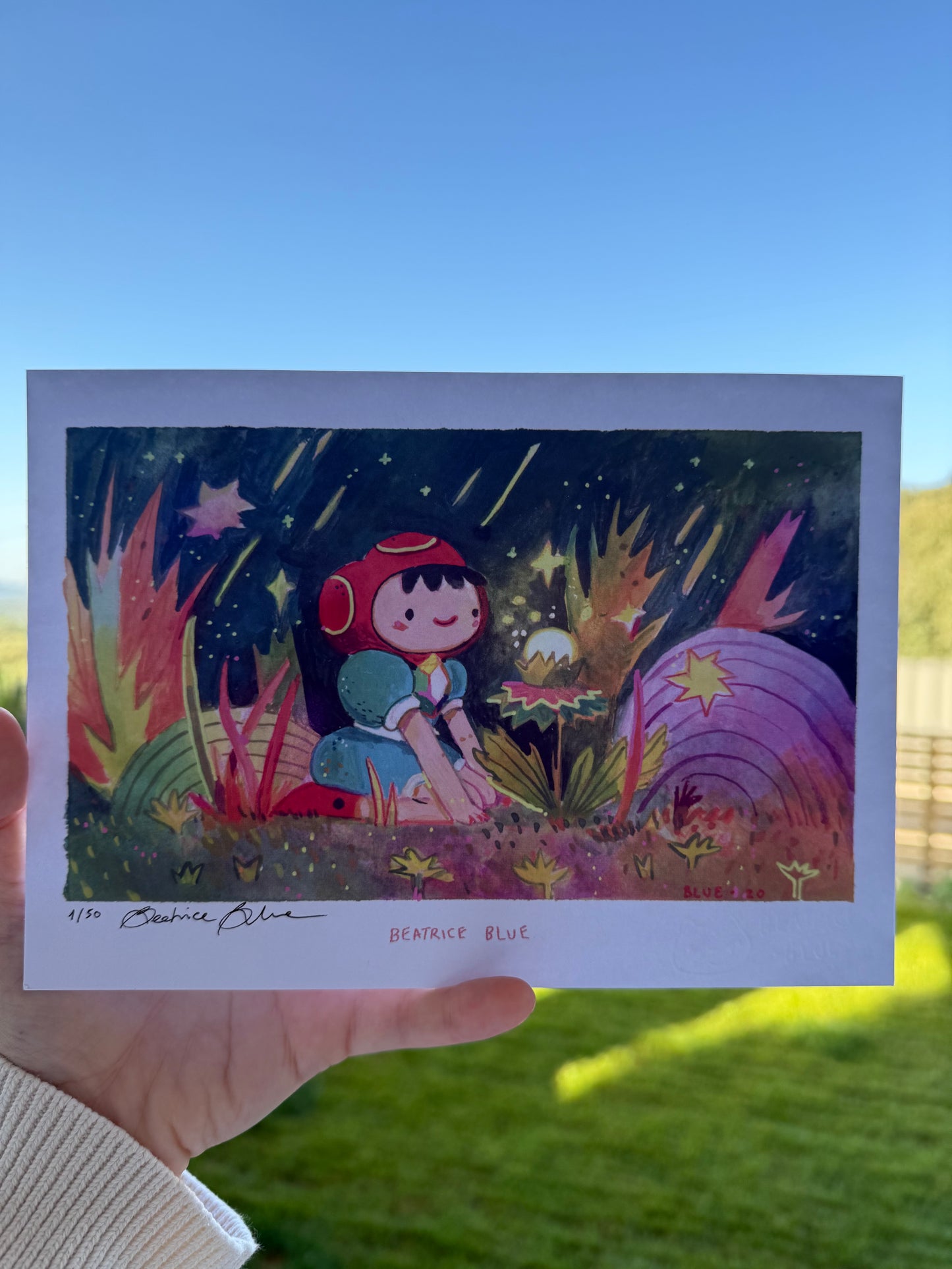 Galaxy San print