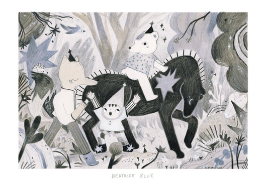 Forest parade print