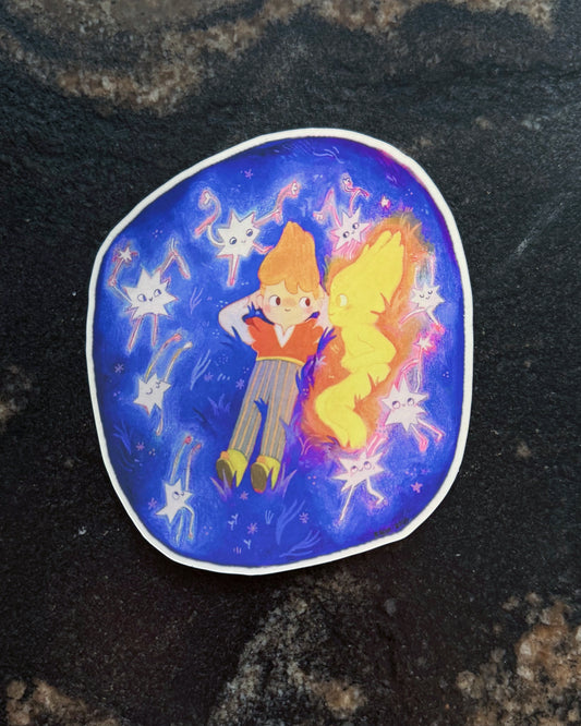 Lucien and Seraphin - shiny sticker