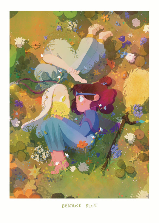 Moira and Lilly - signed print