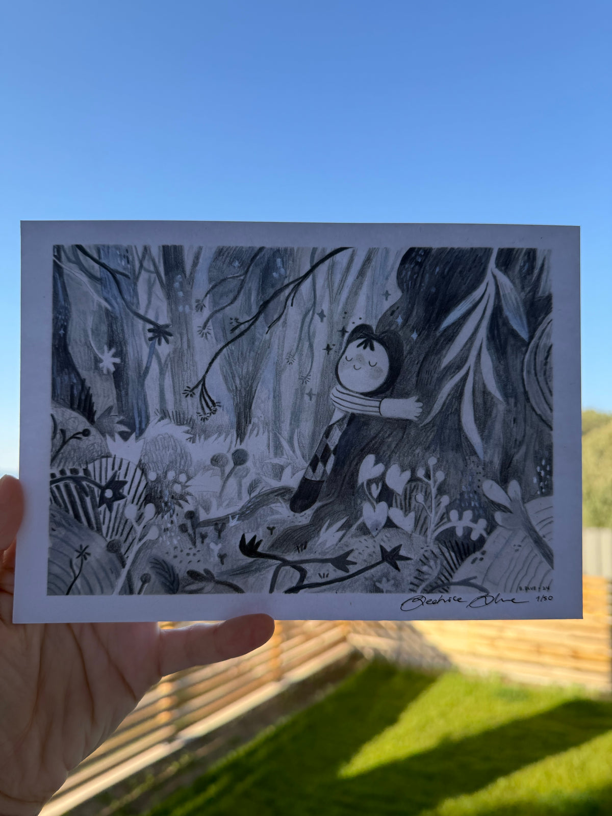 Petrichor - signed print