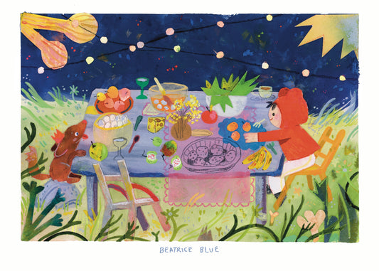 Picnic! - signed print