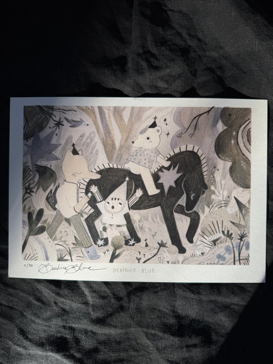 Forest parade- signedprint